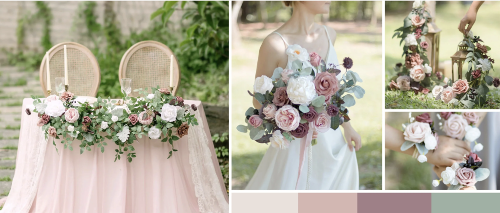 Here Are 5 Colour Palettes To Craft the Perfect Romantic Ambience For Your Big Day